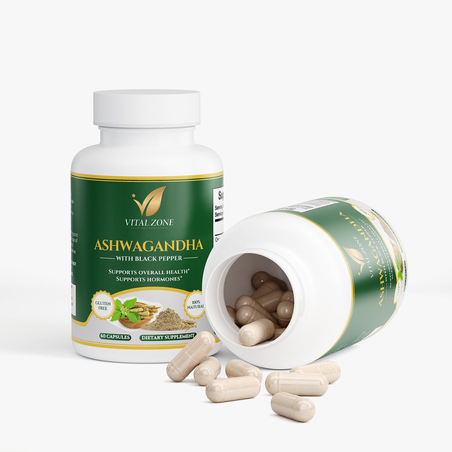 Vital Zone | Ashwagandha + Brain & Stress Support