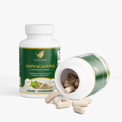 Vital Zone | Ashwagandha + Brain & Stress Support