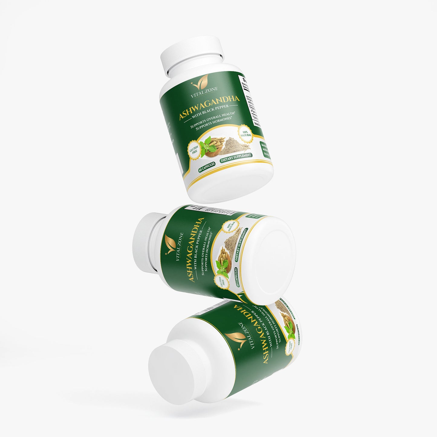 Vital Zone | Ashwagandha + Brain & Stress Support