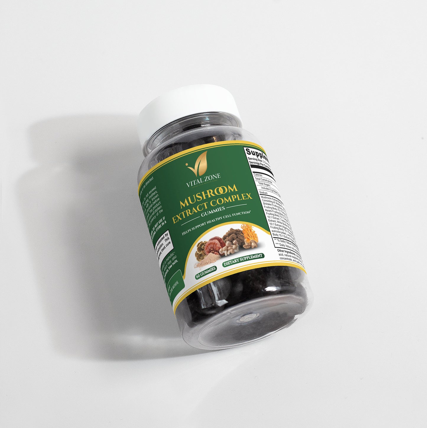 Vital Zone | Mushroom Extract + Energy & Immune Complex