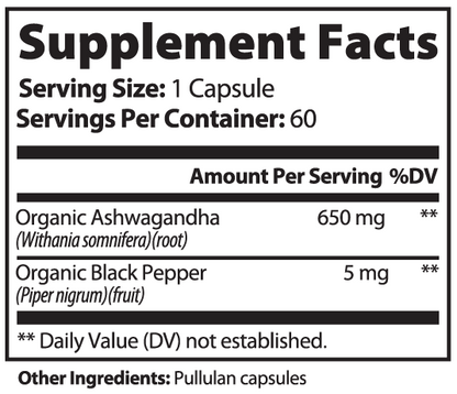 Vital Zone | Ashwagandha + Brain & Stress Support