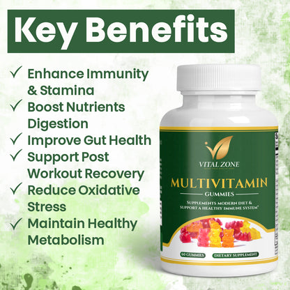 Vital Zone | Adult Daily Multivitamin Gummies